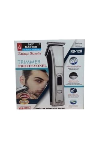 Kablosuz Beyaz Saç Tıraş Makinesi Kuru Kullanım 1-3 Başlık 1-2 Saat Şarj 2 Yıl Garantili 1,1 Saat