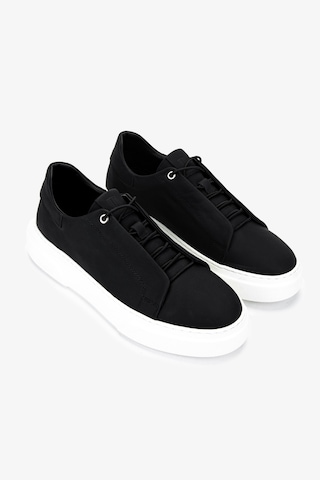 Valmenti Erkek Hakiki Deri Siyah Sneakers & Spor Ayakkabı 965 2617 Erk Ayk Y25 Sıyah Zuma Siyah