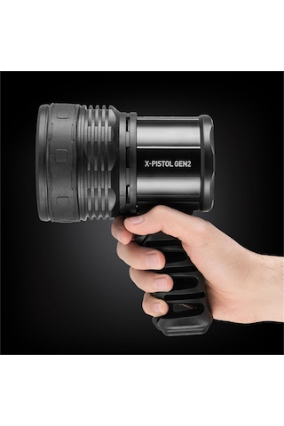 Mactronıc X-pıstol Gen2 Fener 1500 Lümen Siyah