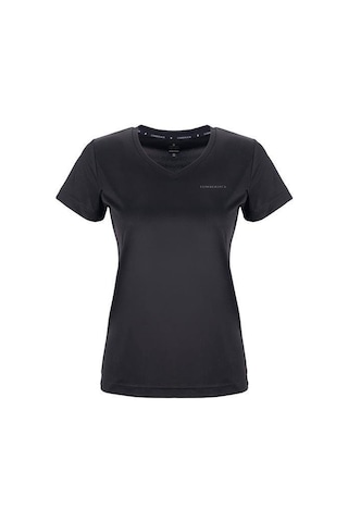 Lumberjack 2m Ct127 Basic Pes V 2fx Kadın T-shirt 101087042 Siyah-siyah