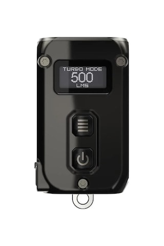 Nitecore TINI2 SS 500 Lümen Şarjlı El Feneri Siyah