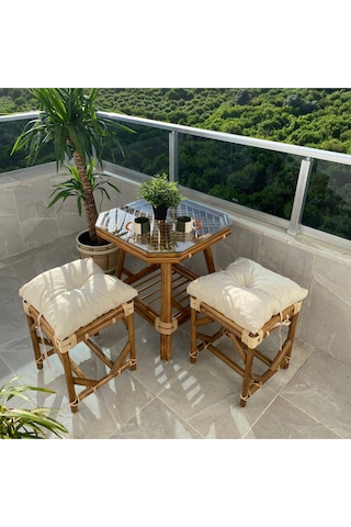 Dekorzade Balkon Bahçe Oturma Grubu Balkon Takımı Balkon Mobilyası Bahçe Mobilyası Balkon Seti Bistro Set Kahverengi Dekorzade Balkon Bahçe Oturma Grubu Balkon Takımı Balkon Mobilyası Bahçe Mobilyası Balkon Seti Bistro Set Kahverengi