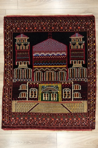 Buhara El Dokuma Yün Halı - Leh1004500160 Kırmızı