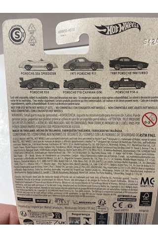 2024 Hot Wheels Porsche Series Porsche 935 Blue-hrw59