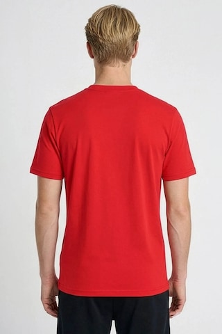Hummel Hmlveta Kırmızı Erkek T-shirt 912366-9829 Kırmızı