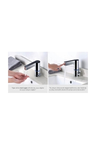 Sensörlü Lavabo Bataryası İle Pratik Hijyen