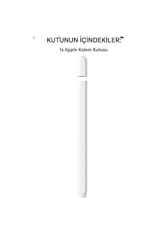 Apple Pencil Usb-c İçin Uyumlu Koruyucu Esnek Silikon Kılıf Kalem Değildir Lila