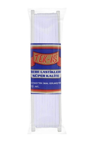 Tekis Lastik Bebe Lastiği 10 Metre Diğer