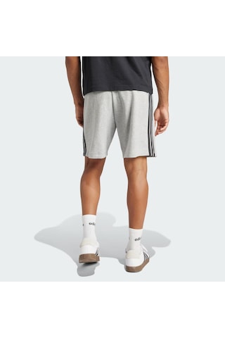 Adidas Essential 3-stripes French Terry Erkek Şort Je6419 Gri