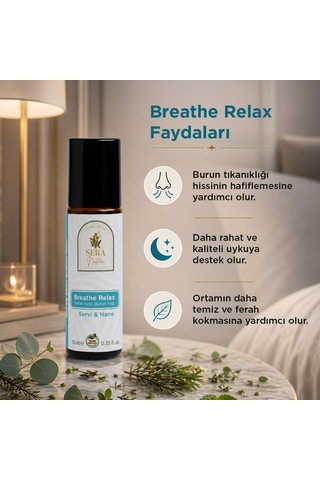 Breathe Relax Doğal Ferahlık Aromaterapi Yağı 10 ML