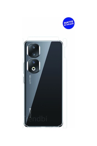 Honor 90 Pro Mat Arka Ve Yan Kaplama Leke Bırakmayan Hd Film