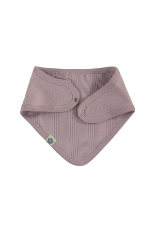 Civil Baby Çizgi Raporlu Mama Önlüğü - Lila Standart Soft Lila