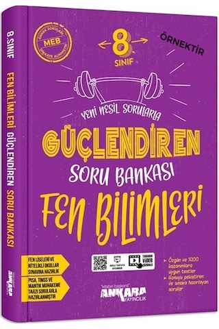 Ankara Yayıncılık Ankara Yay 8.Sınıf Güç. Fen Bilimleri Soru Bank