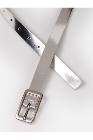 Colins Gri Kadın Kemer Cl1071642 Q1.v1 Sıl Gümüş