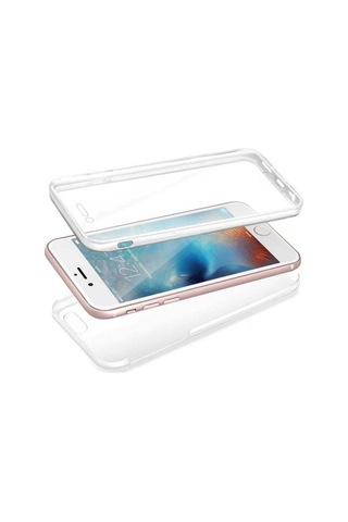 Apple Uyumlu iPhone Se 2022 Kılıf Zore Enjoy Kapak Renksiz