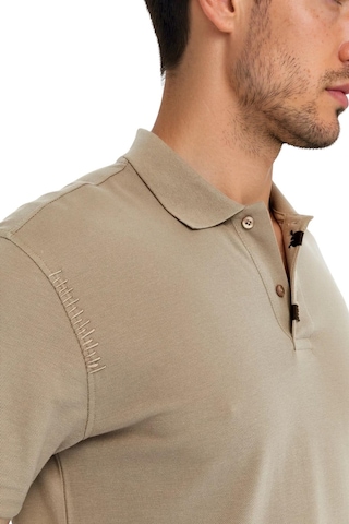 Arma Ar-ma Erkek Polo Yaka Tişört Resim Baskili Örme Kumaş Büyük Beden %100 Pamuk 30/1 Çift Toplama Penye Pike K30374871002 Gri-bej G8