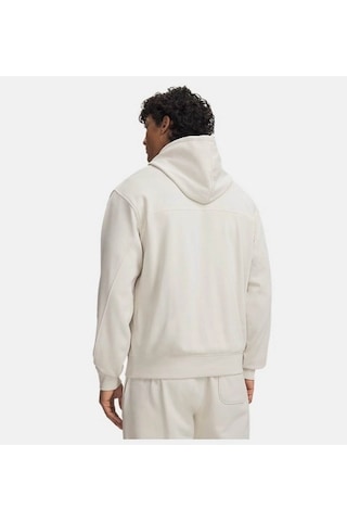 Under Armour Ua Rival Lightweight Kapüşonlu Ekru Erkek Sweatshirt 6012335-110