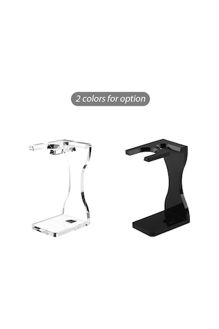 Mufunye Erkekler İçin Akrilik Tıraş Fırçası Ve Jilet Askılığı, 2 Renk Seçeneği, Pratik Sakal Aleti Düzenleyici