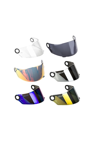 Ranyeek Ls2 Ff358 396 Kask Güneşlik - Kolay Kurulumlu, Yağmur Ve Rüzgar Koruyucu Renkli Pc Lens