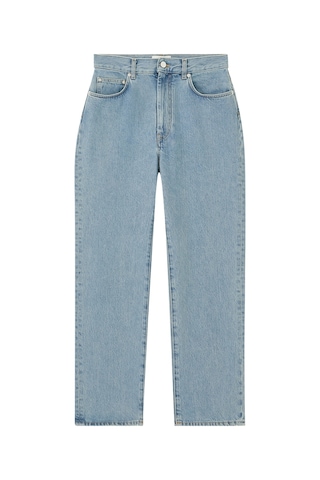 Loulou Studio Düz Kesim Kot Pantolon Light Blue