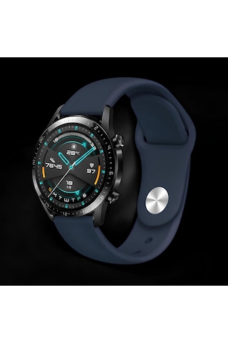 Huawei Watch Gt 3 46mm İçin Uyumlu Silikon Kordon
