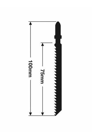 Ağaç Dekupaj Ağzı 5 Li Set Hızlı Kesim, 75 Mm, Ahşap & Pvc Uyumlu