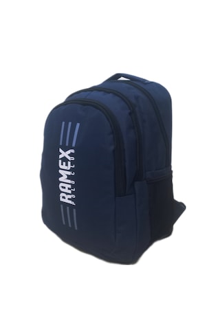 Unisex K.mavi Ramex Sırt Çantası Büyük Boy Seyahat Okul Çantası S Koyu Mavi