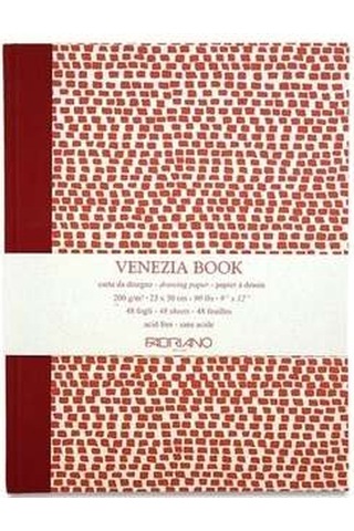 Fabriano Venezia Book Natural Dokulu 200 G 23x30 Cm 48 Yaprak