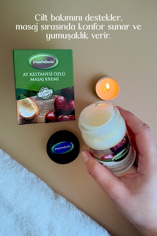 Mecitefendi At Kestanesi Özlü Vücut Masaj Kremi 90 ML