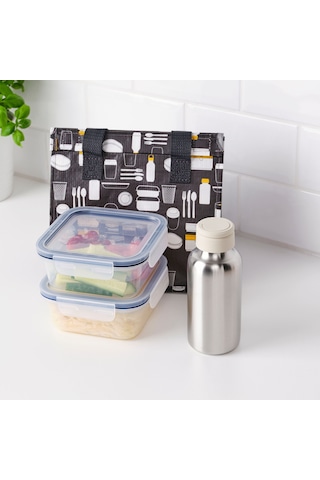 Ikea Enkelsparıg Şişe 0,5 L Krom Bej