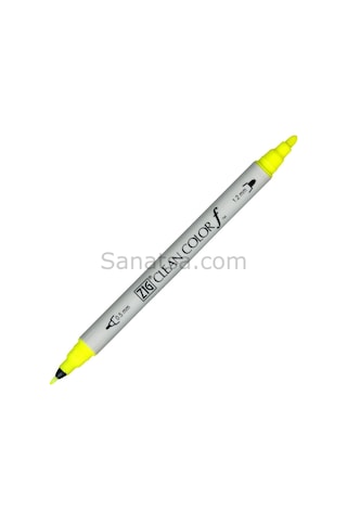 Su Bazlı Kalem Zig Clean Color F Fl Yellow Tcs-6000T-001