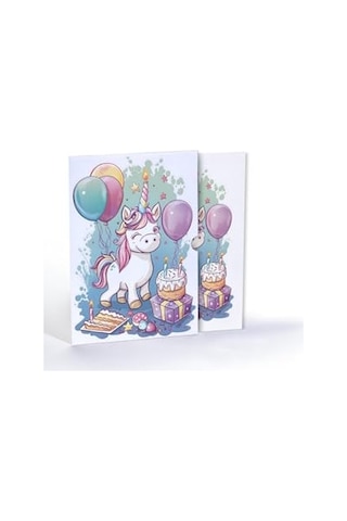 Unicornun Tatlı Dünyası, A4 Poster Ggk-pg031
