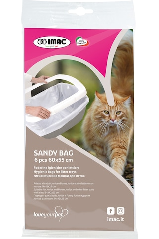 Semeglbl Imac Sandy Bag 6x10 Pcs Kedi Tuvaleti Torbası