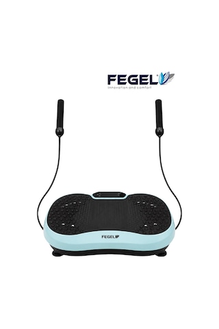 Fegel FG-6500 99 Kademeli Hoparlörlü Direnç Bantlı Uzaktan Kumandalı Titreşimli Fitness Platformu