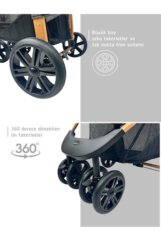 Bebegold Travel Sistem Çift Yönlü Seyahat Sistem Pusetsiz Bebek Arabası
