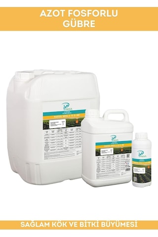 Azot Ve Fosforlu Sıvı Gübre Npzn 3-15-0 Me 1 Litre 1 kg