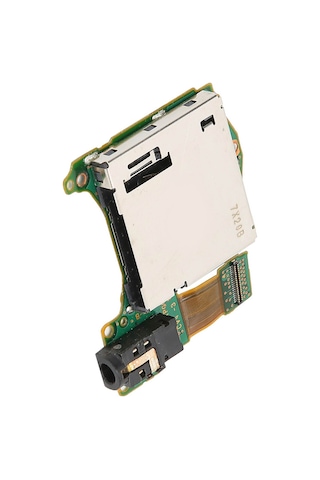 Fosenze Nintendo Switch Konsolu İçin Oyun Kartuşu Slotu Okuyucu Paleti, Kulaklık Jack Portu Tamiri Aksesuarı Metal+abs