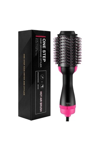 Venturemart Kızlar / Kadın Için Hızlı Saç 3ü 1 Arada Düzleştirici Kurutucu Tarak Fırçası Saç Düzleşt