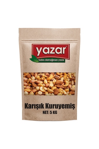 Yazar Karışık Kuruyemiş 5 KG