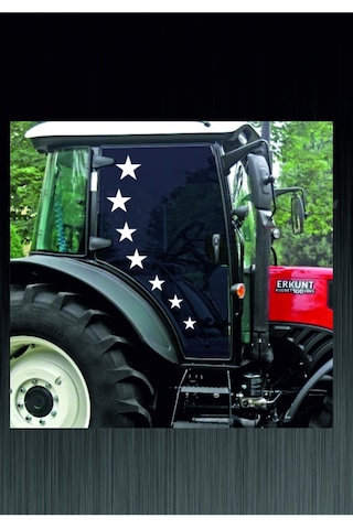 Traktör Yıldız Set Erkunt-tümosan-hattat-case Kabin Sticker