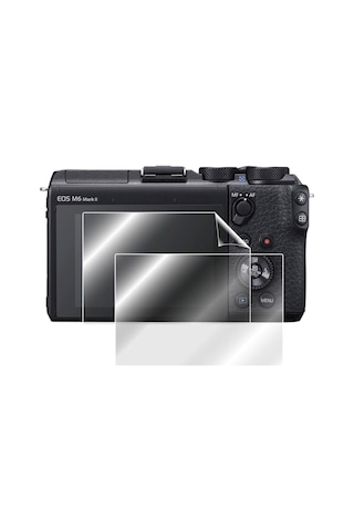 Canon Eos M6 Mark Iı Kamera Hydrogel Ekran Koruyucu 2 Adet