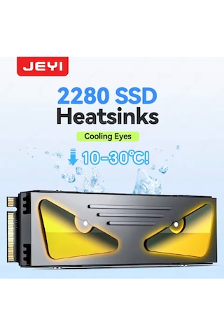 Jeyı M.2 2280 Ssd Soğutucu Pc/ps5/pcıe M.2 Yuvalı M2 Nvme Alüminy
