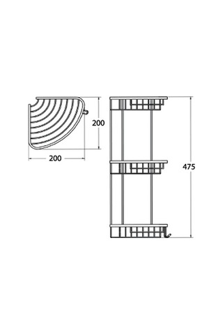 Csk 20x20 Deniz Üçlü Süngerlik - Mat Siyah