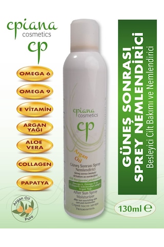 Cpiana Sprey Güneş Sonrası Argan Yağlı Nemlendirici Krem 130ml