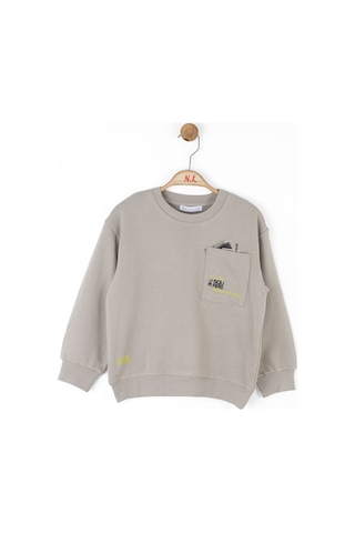 Nk Kids 47515 Erkek Çocuk Gri Outsıde Sweat Gri