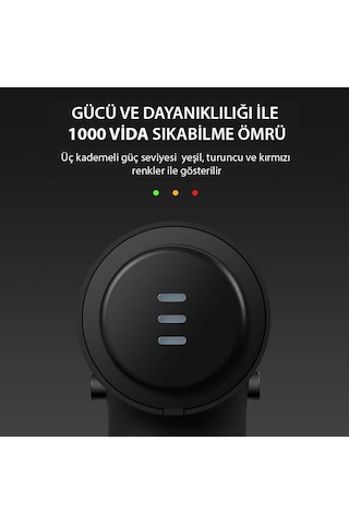 Kingsdun Sarjli Tornavida Seti 35 Parçali Manyetik Uç 5v 2500mah