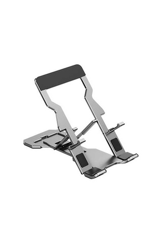 Novahub Pratik Katlanabilir T612 Telefon Ve Tablet Desteği - Gümüş Renk, Hafif Ve Şık