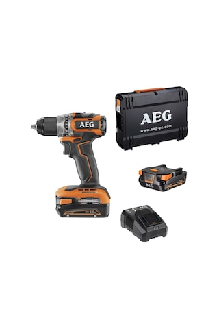 Aeg BS 18SBL-202C 18V 2Ah Li-ion Çift Akülü Kömürsüz Vidalama
