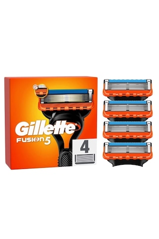 Gillette Fusion Yedek Tıraş Bıçağı 4'lü