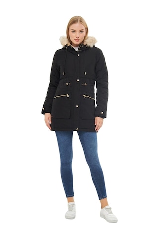 Kadın Büyük Beden Spor Kapüşonlu Mont M5565 Bgl-st03224 001